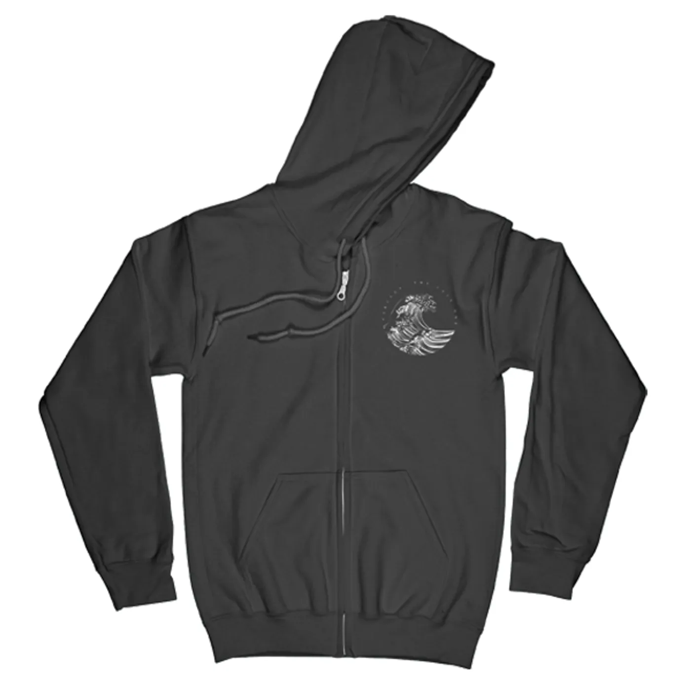 Circles "Waves " Zip Hoodie