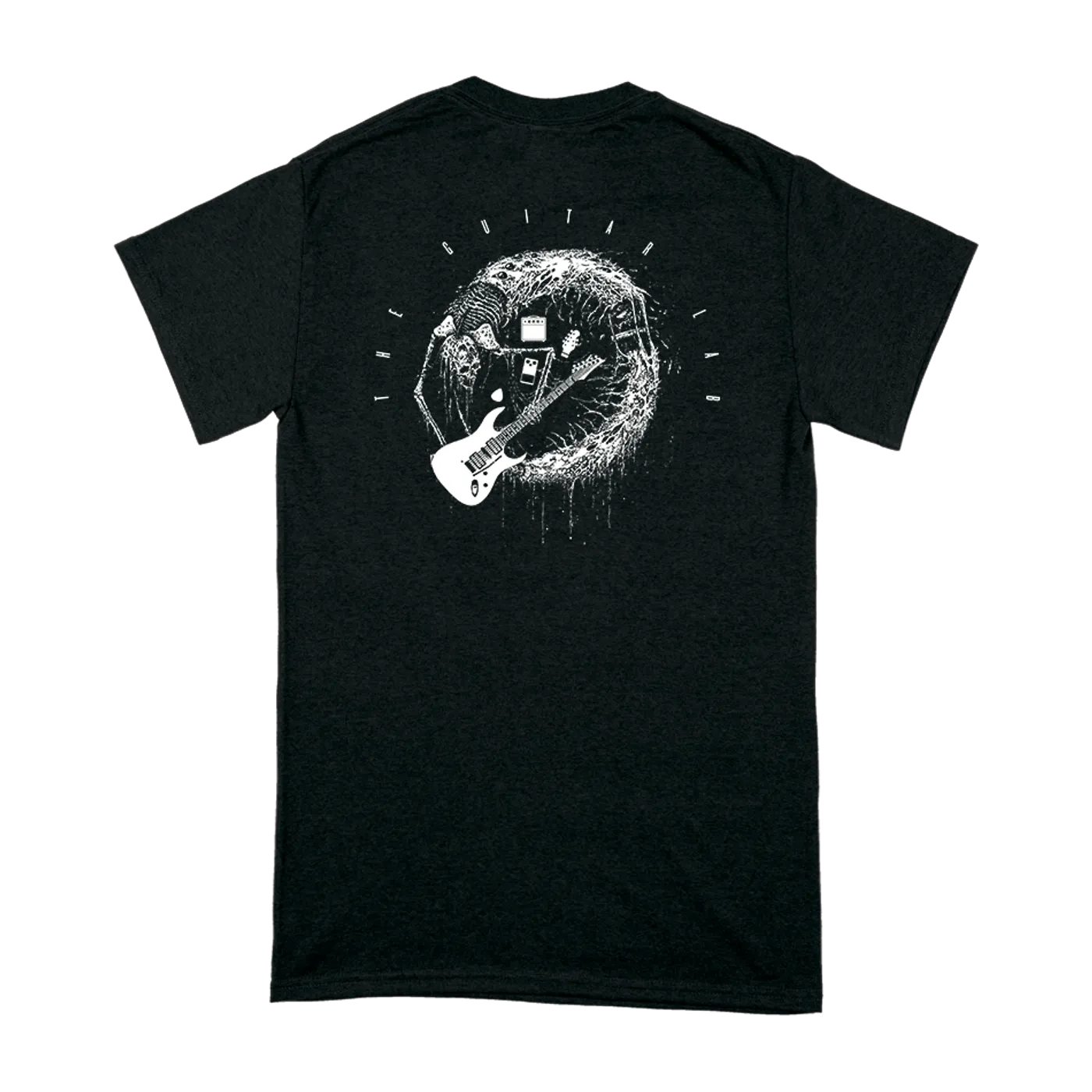 The Guitar Lab "TGL Skeleton Logo" Black T-Shirt