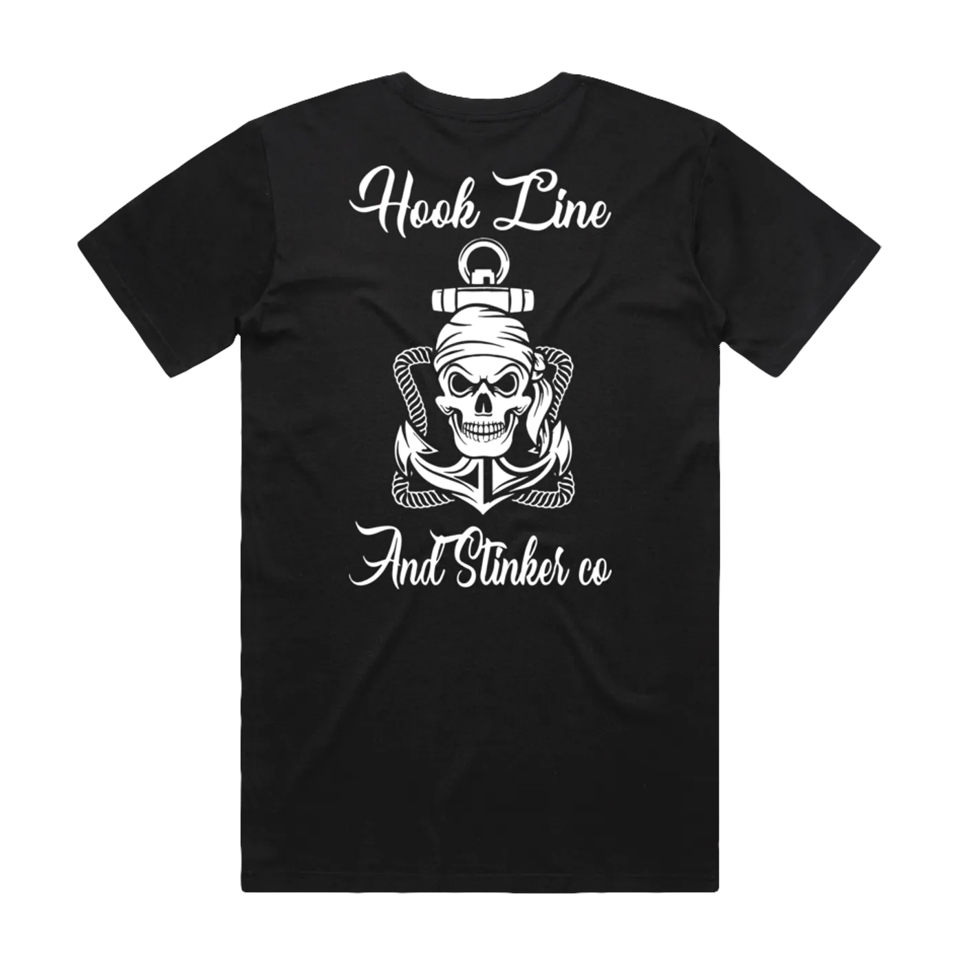Hook Line And Stinker Co "Skull" T-Shirt