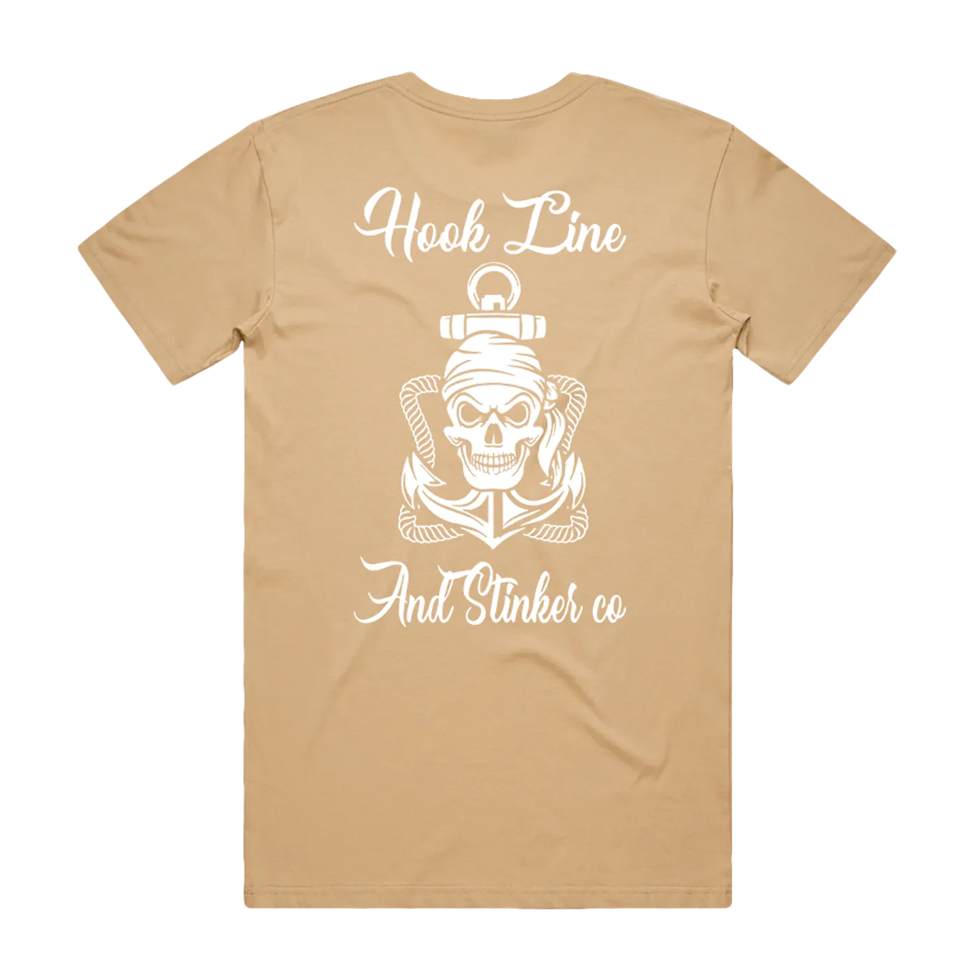 Hook Line And Stinker Co "Skull" T-Shirt