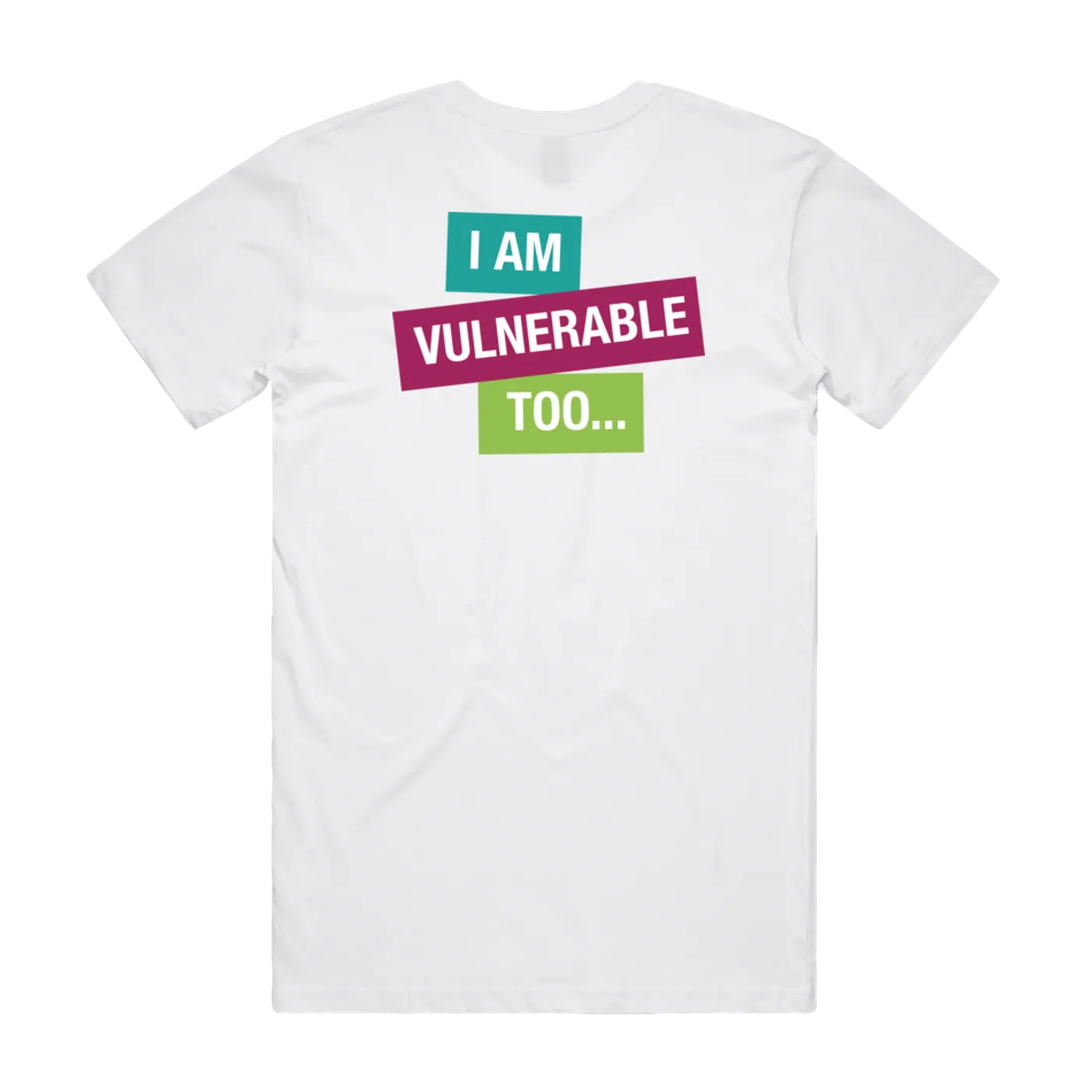 Mens Mental Health "I Am Vulnerable" T-Shirt