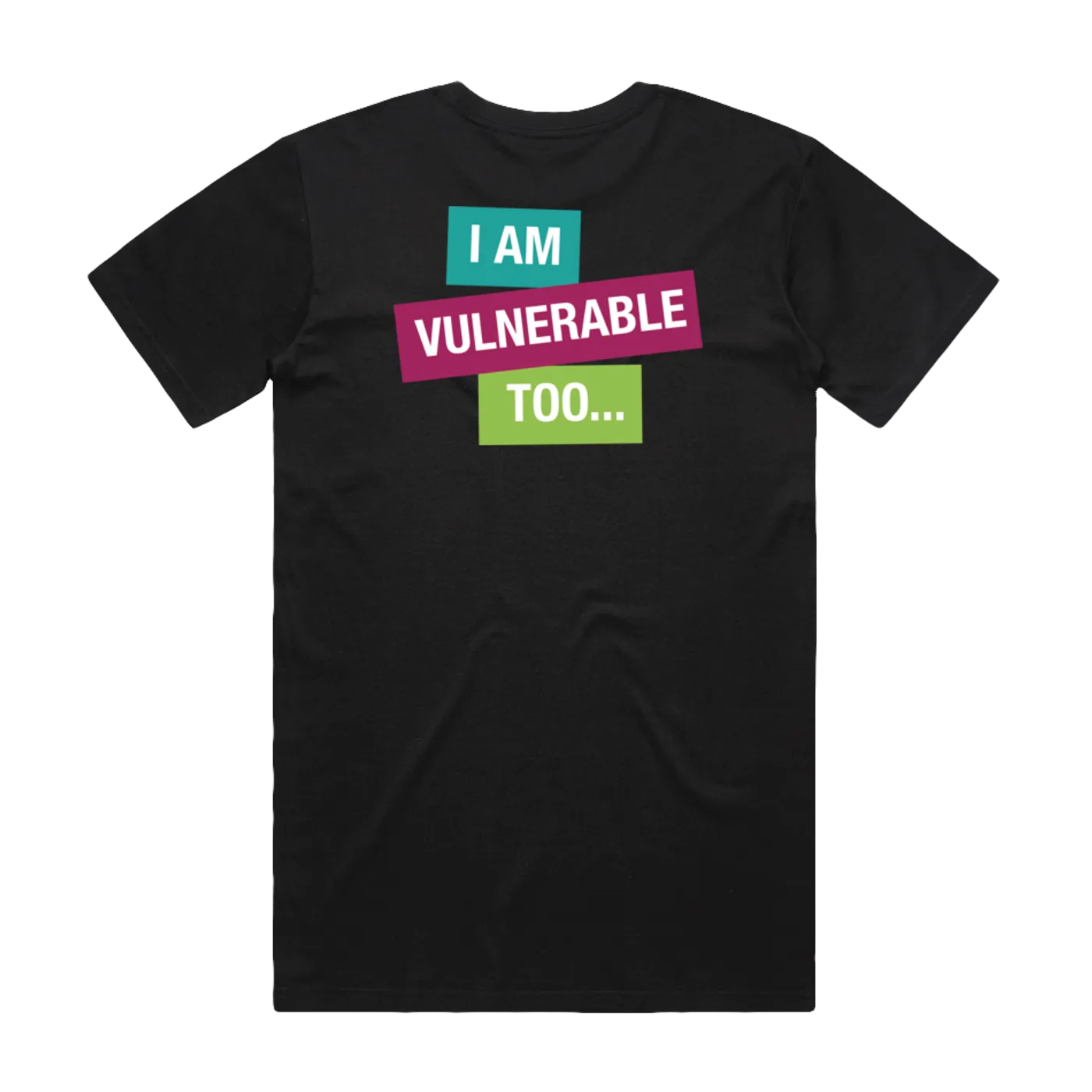 Mens Mental Health "I Am Vulnerable" T-Shirt