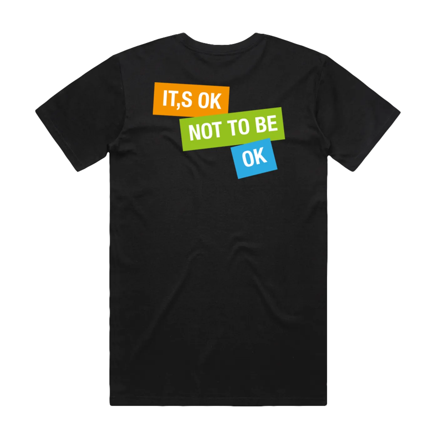 Mens Mental Health "Its ok not to be ok" T-Shirt