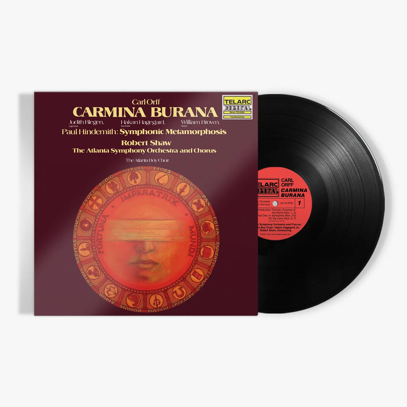 Robert Shaw Carl Orff's Carmina Burana & Paul Hindemith's Symphonic Metamorphosis (2-LP) (Vinyl)