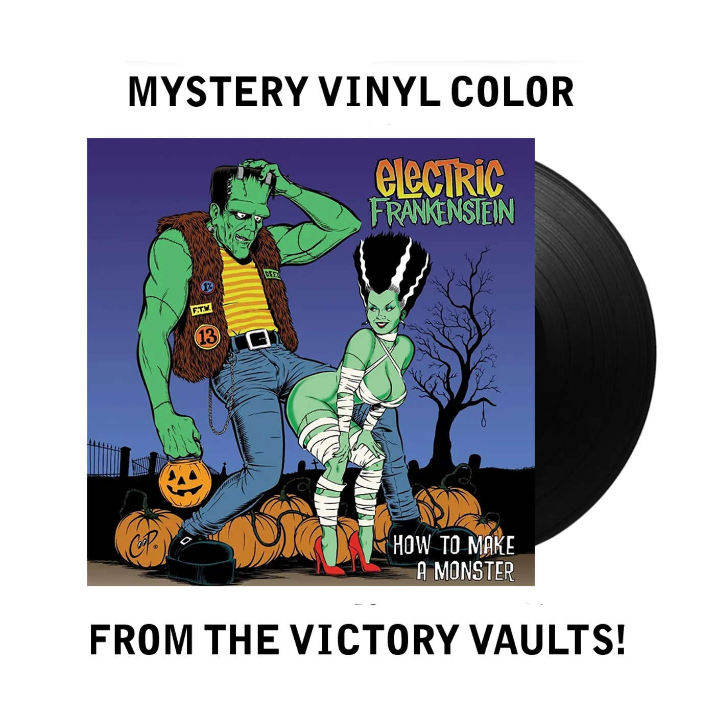 Electric Frankenstein How To Make A Monster (Mystery Vinyl LP)