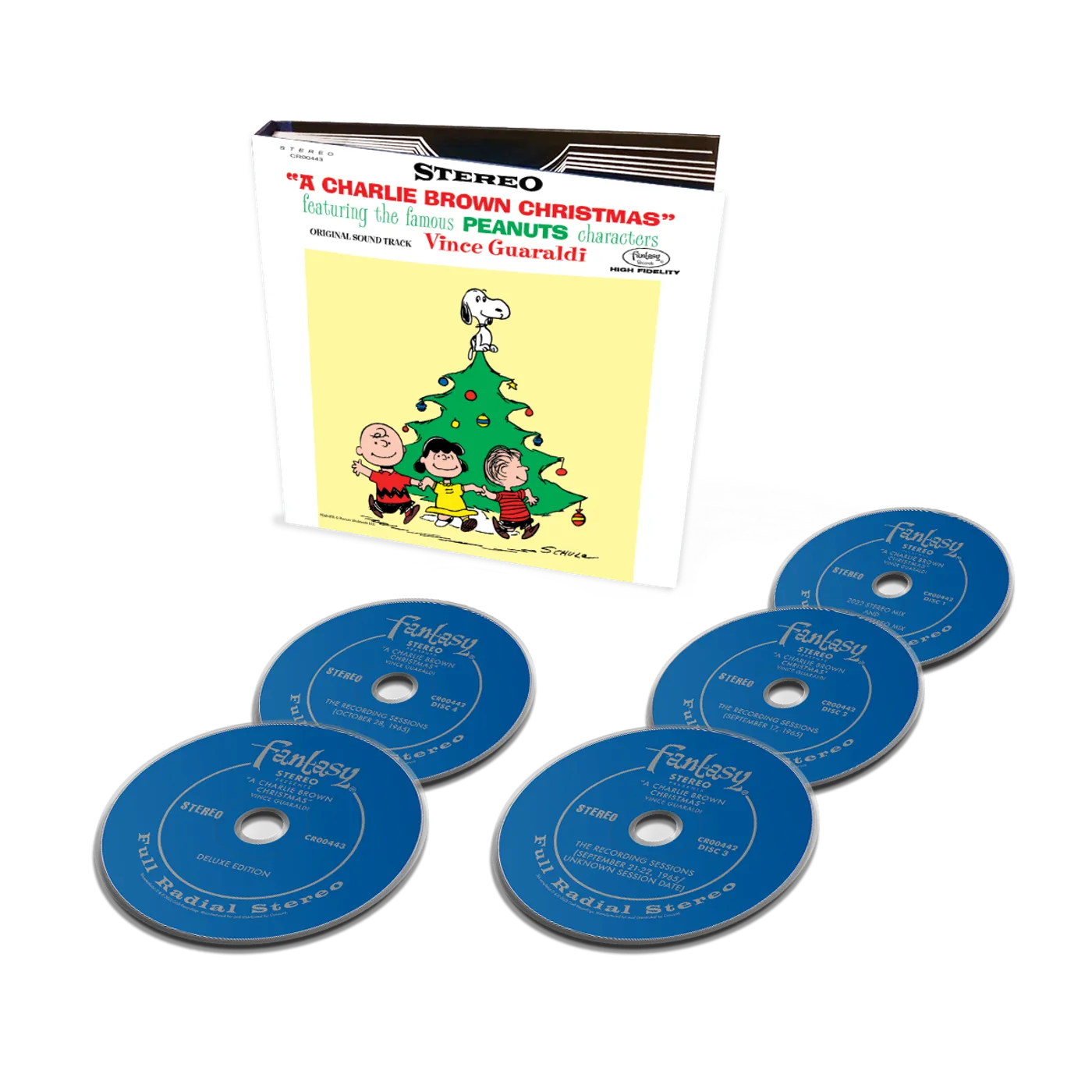 Vince Guaraldi A Charlie Brown Christmas: Super Deluxe Edition (4-CD + Blu-Ray Audio Disc)