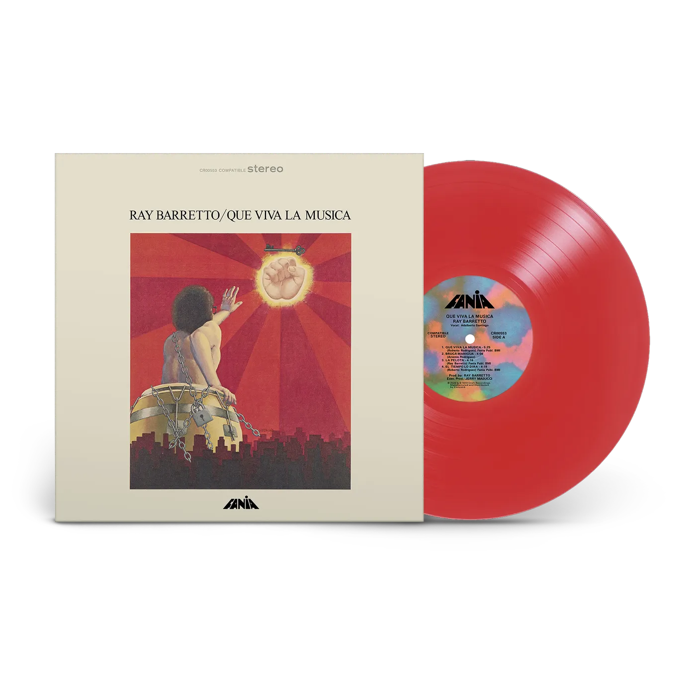 Ray Barretto Que Viva La Música(180g Red Vinyl - Fania Exclusive)