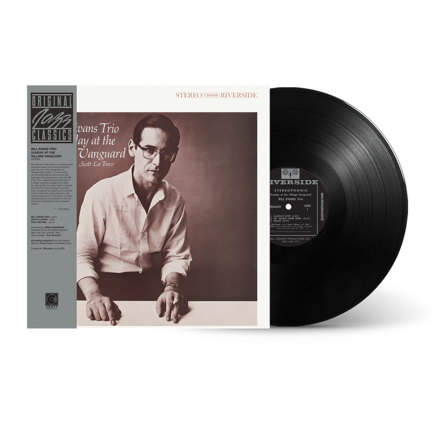 Bill Evans Sunday At The Village Vanguard (Original Jazz Classics Series) (180g LP) (Vinyl)