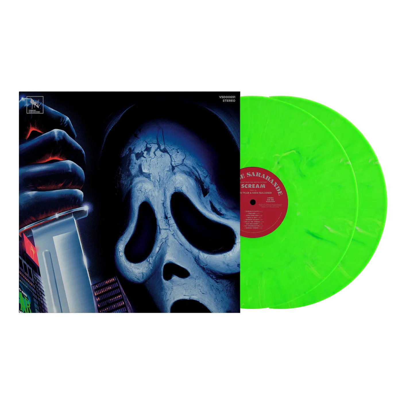 Scream VI – Music from the Motion Picture – Brian Tyler & Sven Faulconer (Stab Green 2LP) (Vinyl)