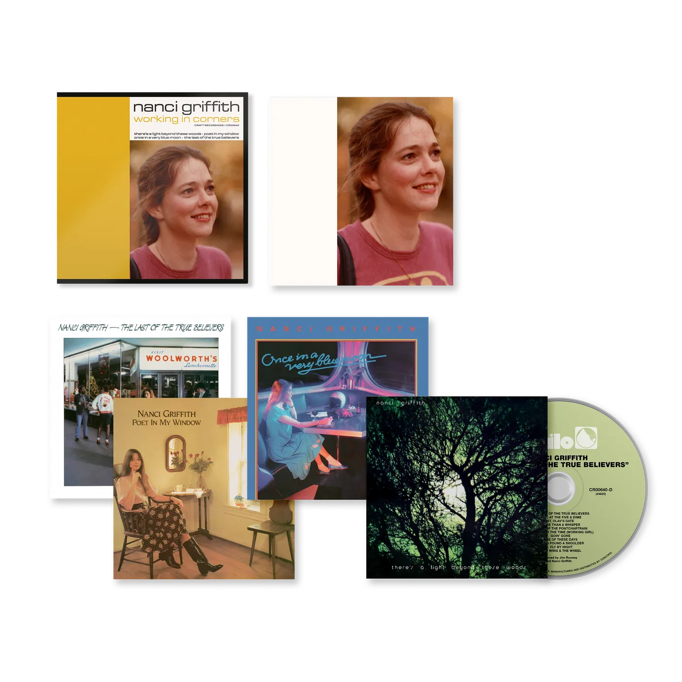 Nanci Griffith Working in Corners 4CD Box Set