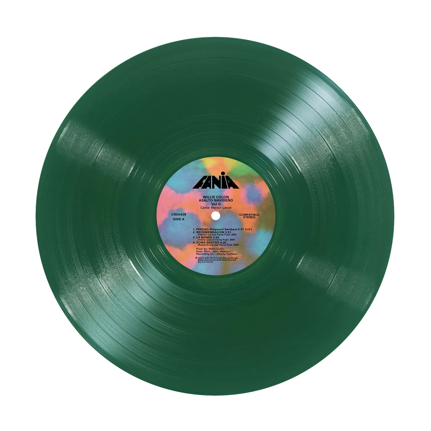 Willie Colón Asalto Navideño Vol. II (180G EVERGREEN LP – FANIA EXCLUSIVE) (Vinyl)