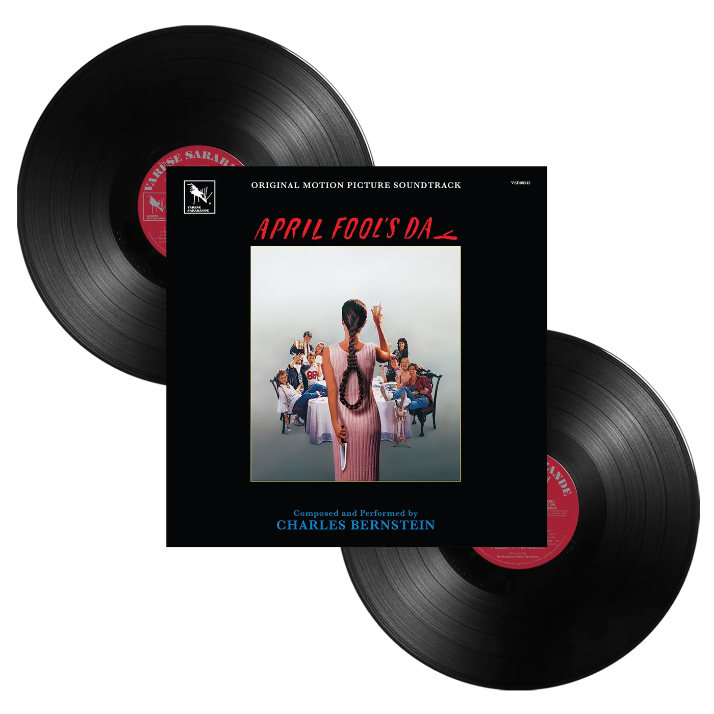 Charles Bernstein April Fool's Day (Original Motion Picture Soundtrack - Black 2-LP) (Vinyl)