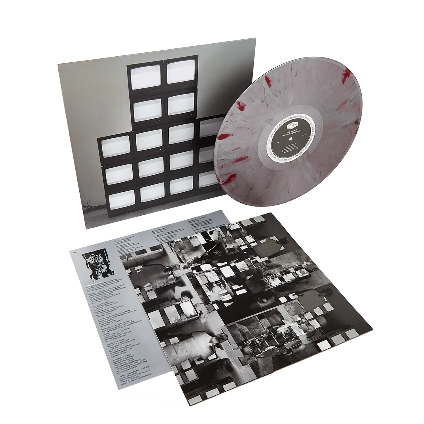 Rise Against Nowhere Generation (Silver w/ Red Flecks LP) (Vinyl)