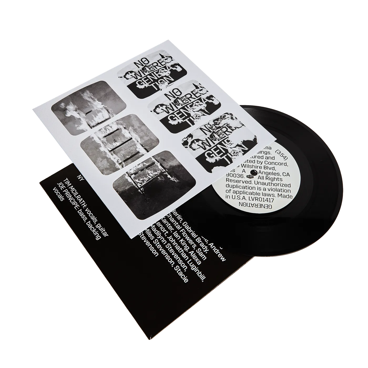 Rise Against Nowhere Generation 7" (Vinyl)