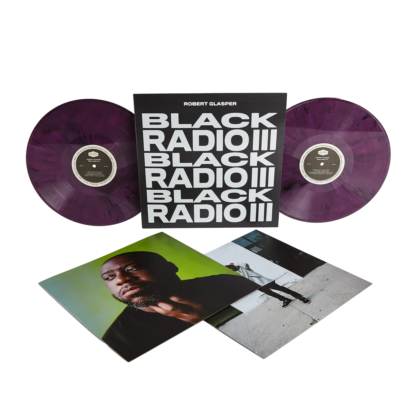 Robert Glasper Black Radio III Limited Edition Grape Swirl 2xLP (Vinyl)