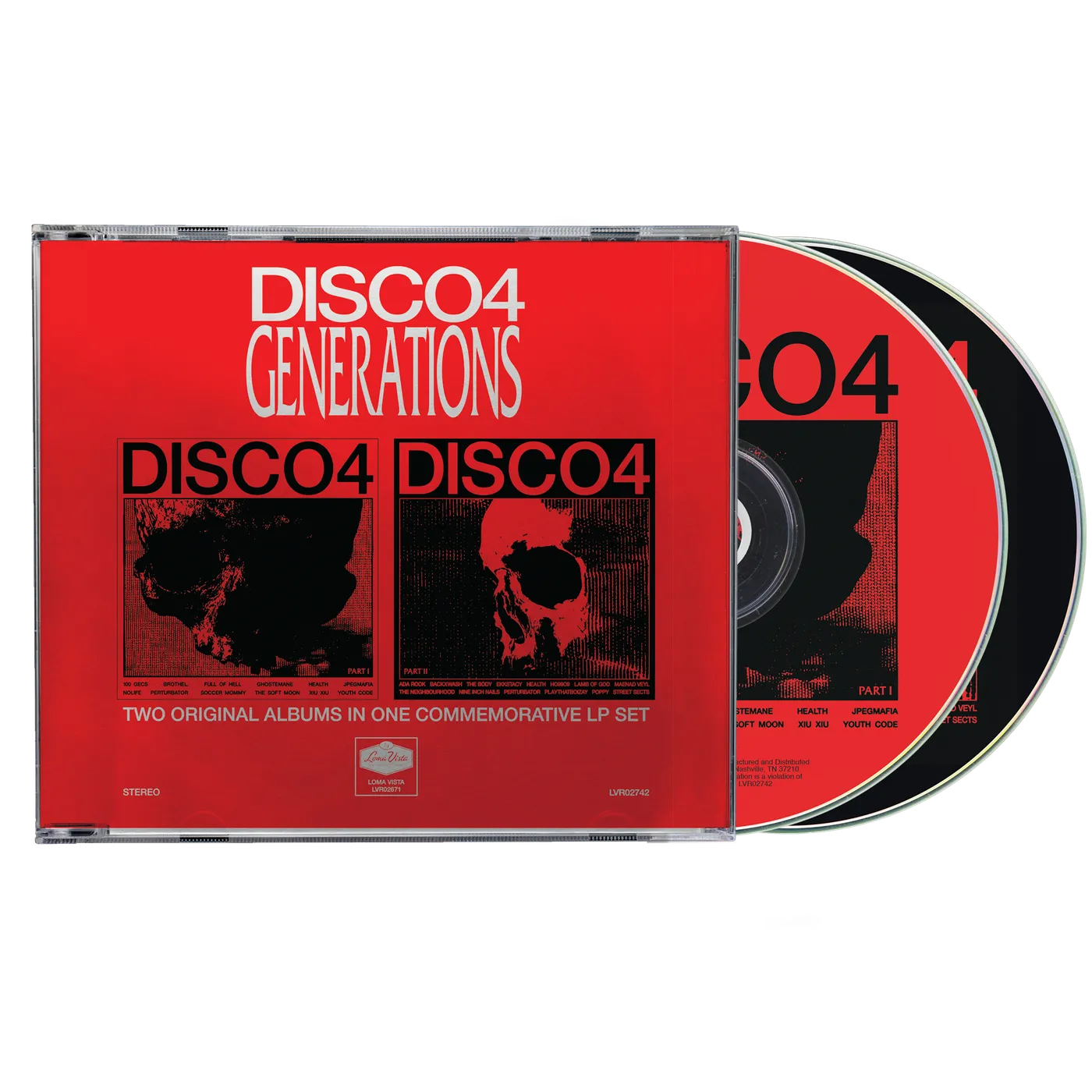 HEALTH DISCO4 :: PART II Generations Edition 2XCD