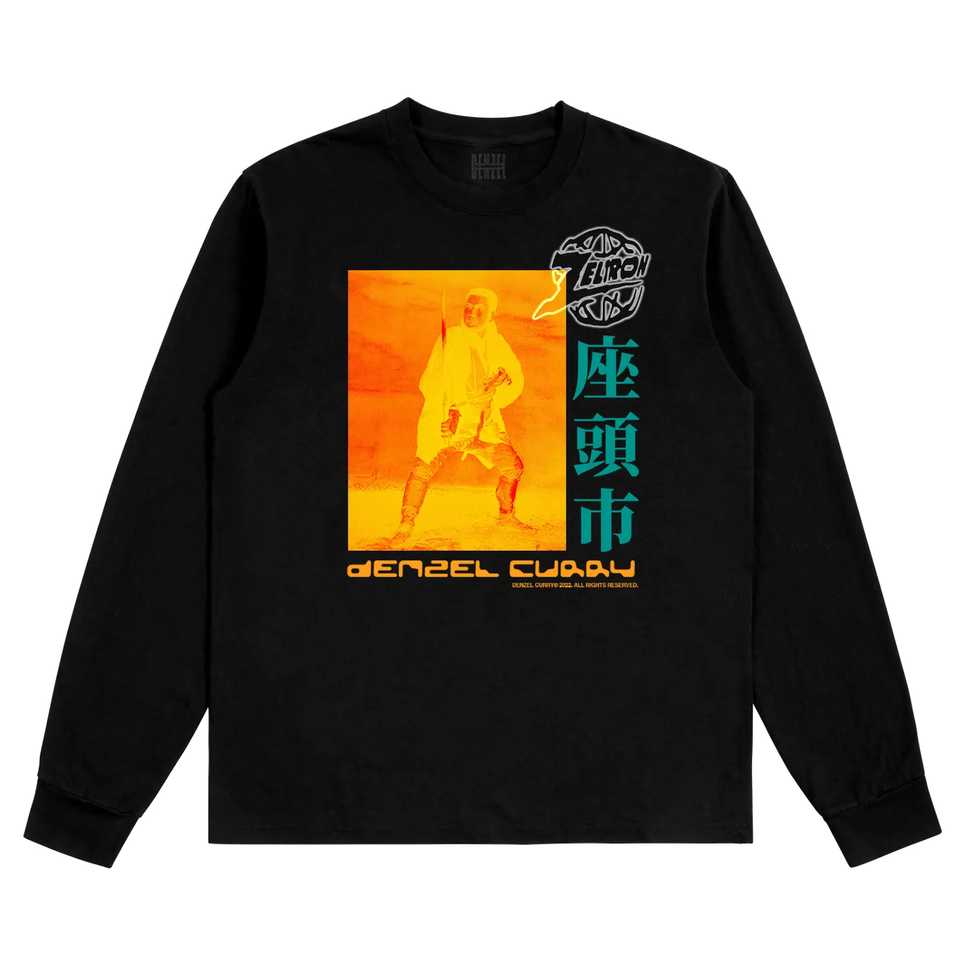 Denzel Curry Zeltron Black Longsleeve