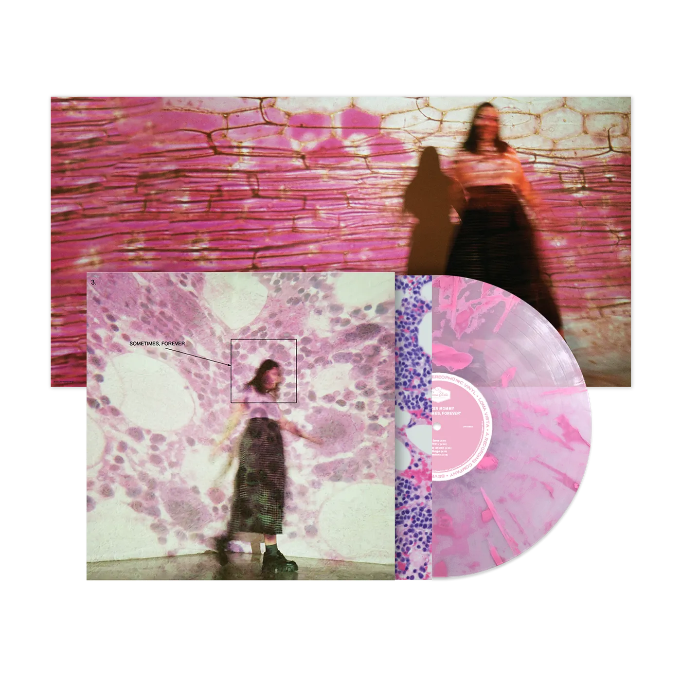Soccer Mommy Sometimes, Forever Limited Edition Clear + Pink LP (Vinyl)