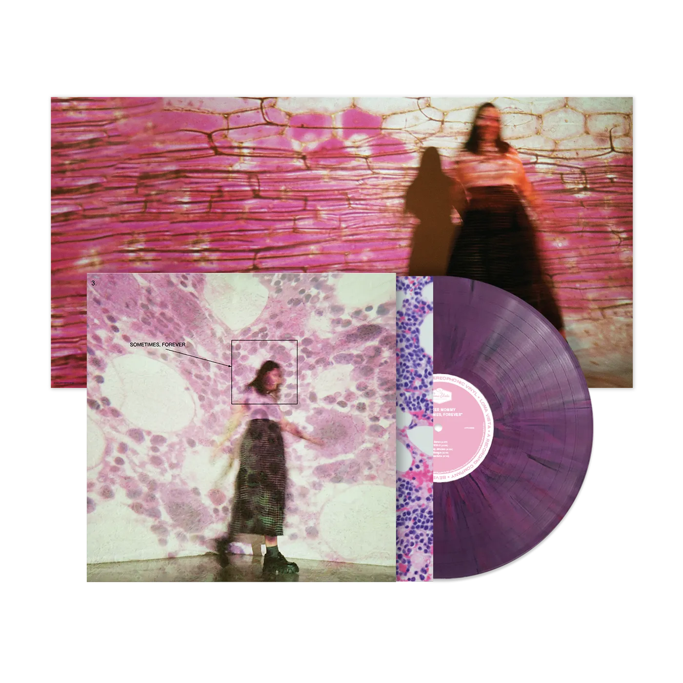 Soccer Mommy Sometimes, Forever Limited Edition Purple & Black LP (Vinyl)