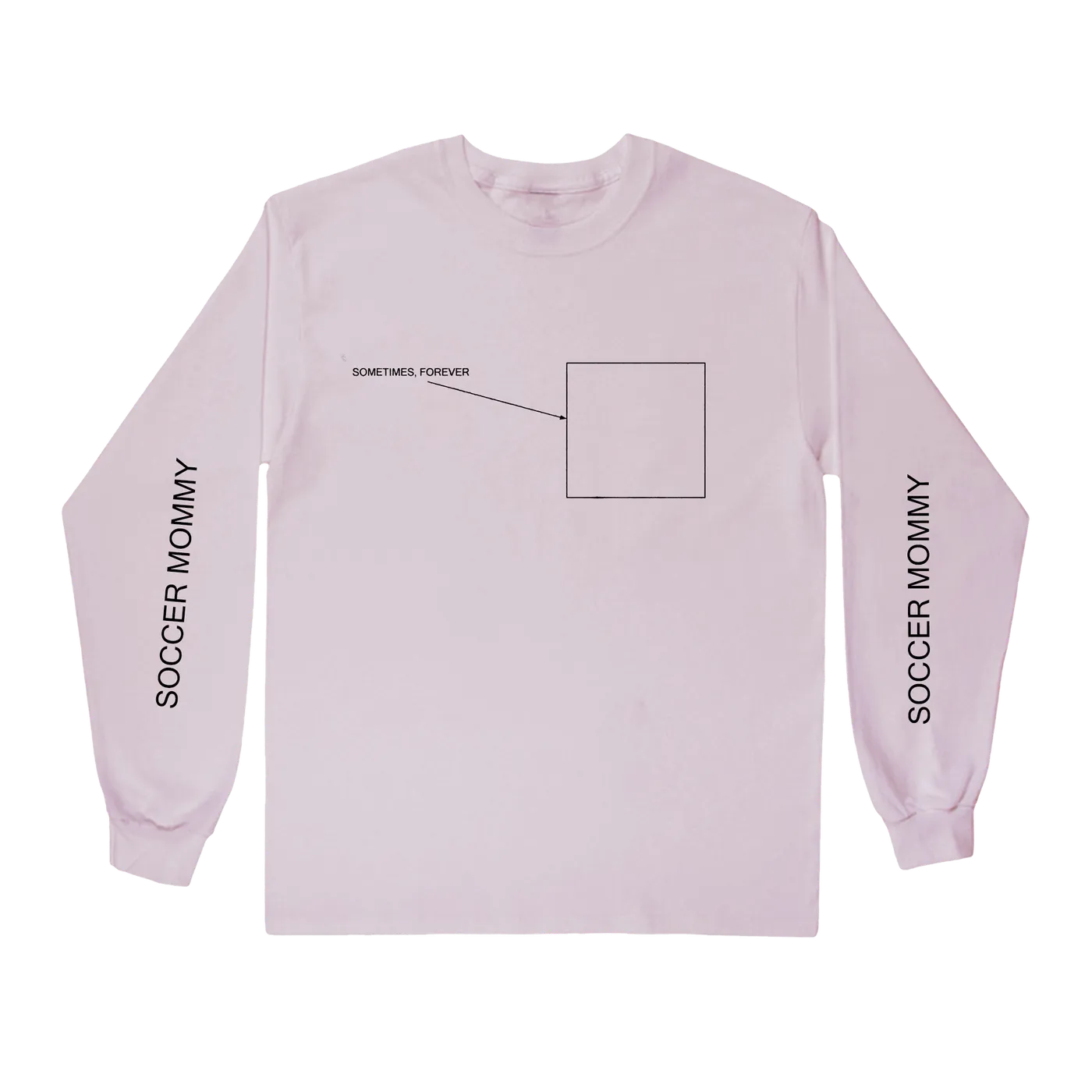 Soccer Mommy Sometimes, Forever Pink Longsleeve