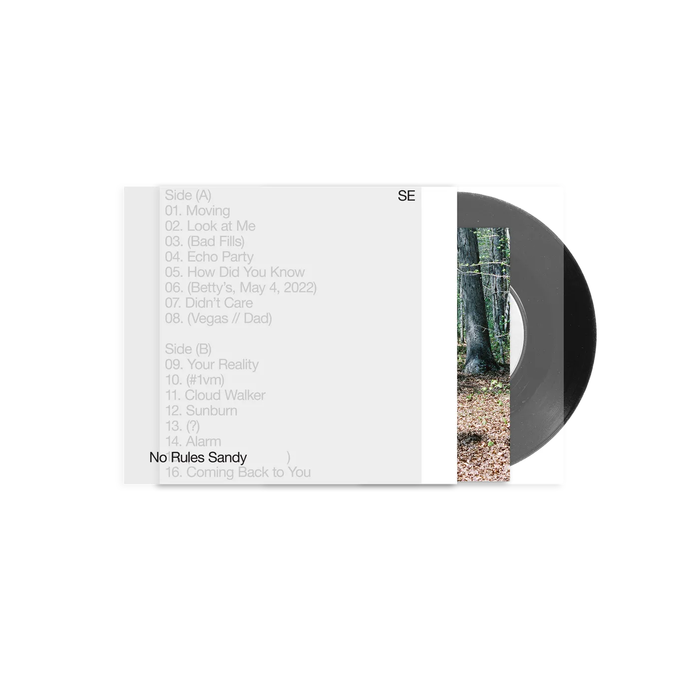 Sylvan Esso No Rules Sandy Standard Black LP (Vinyl)