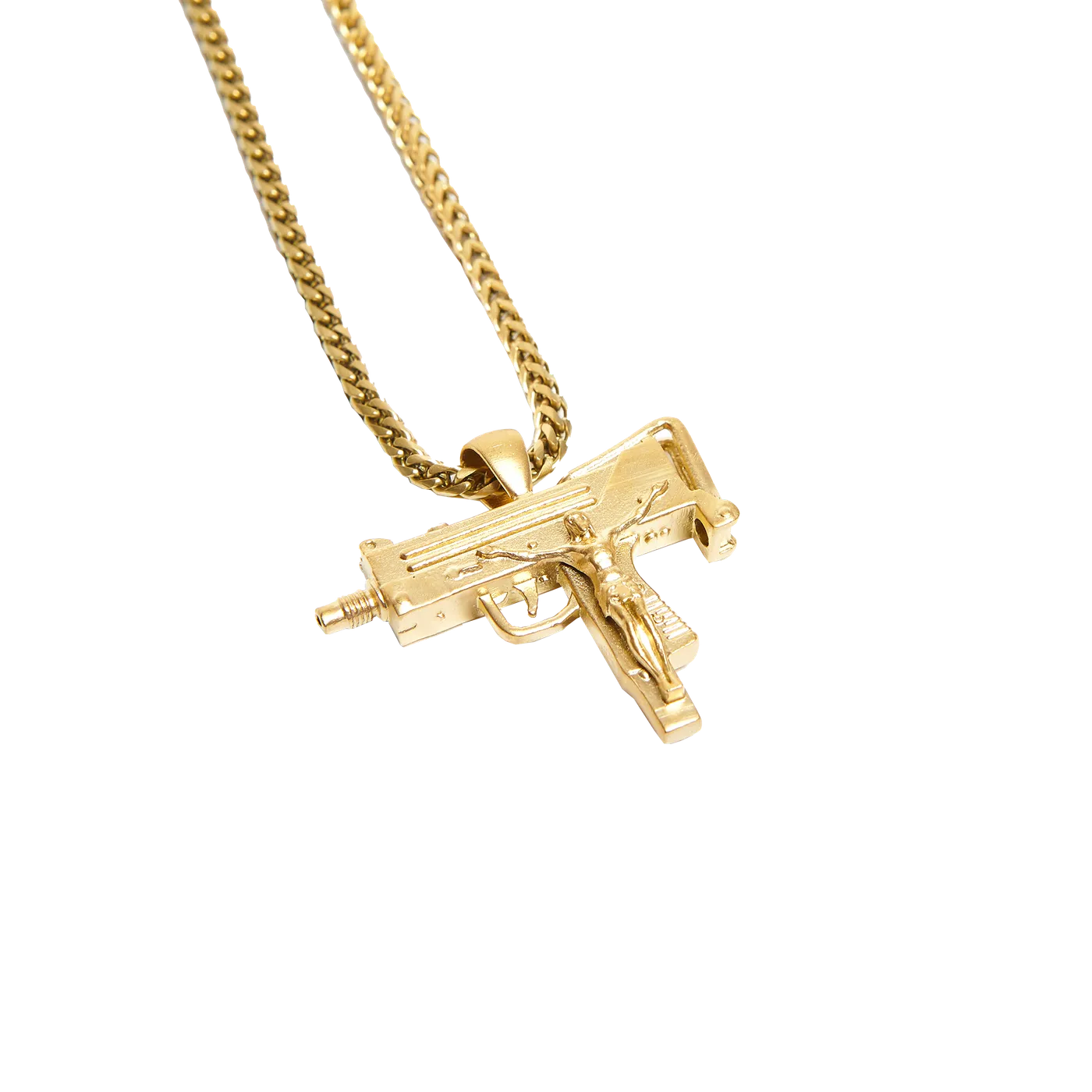 Limited Edition Meechy Darko Mac-10 Gold Chain