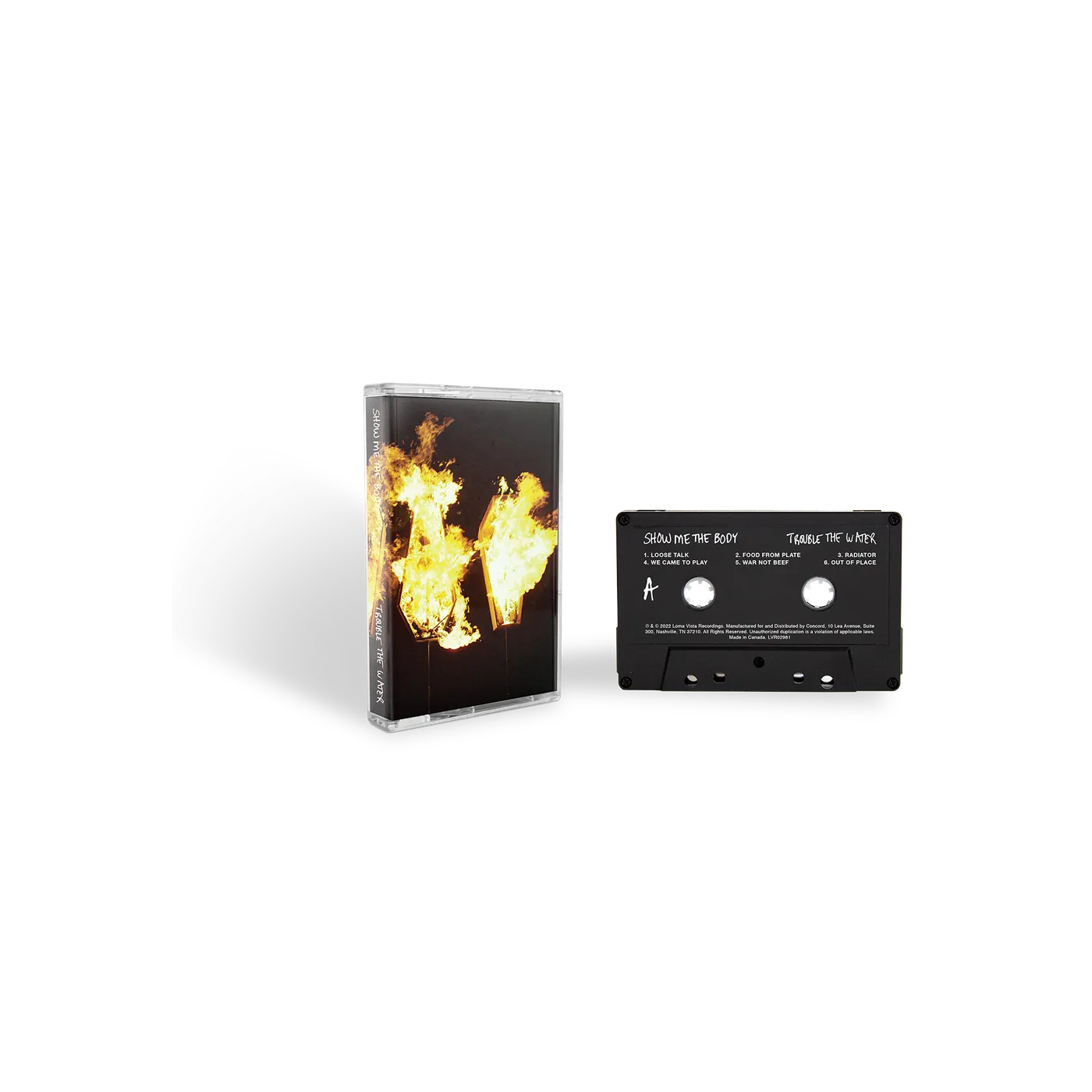 Show Me the Body Trouble the Water Limited Edition Black Shell Cassette