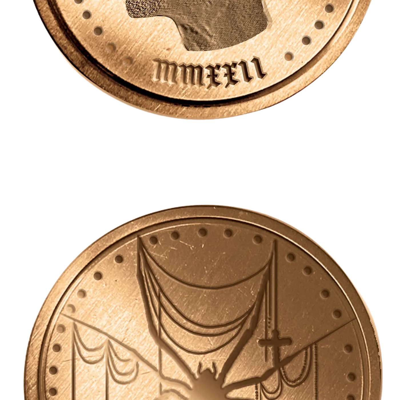 Meechy Darko Gothic Luxury Coin