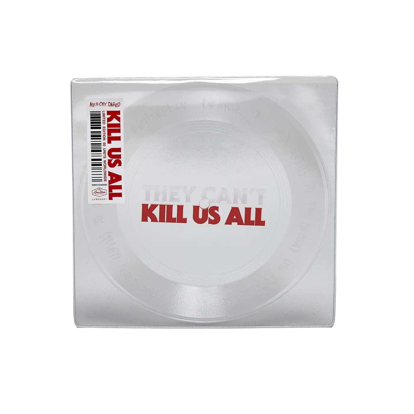 Meechy Darko Kill Us All Limited Edition Lathe Cut 7" (Edition of 50 units worldwide)