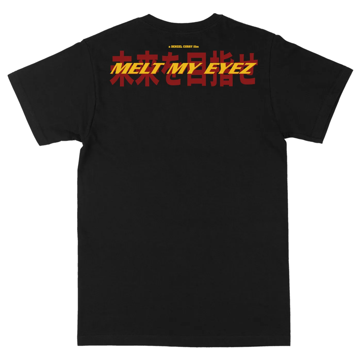 Denzel Curry Melt Tour Walkin' Black T-Shirt