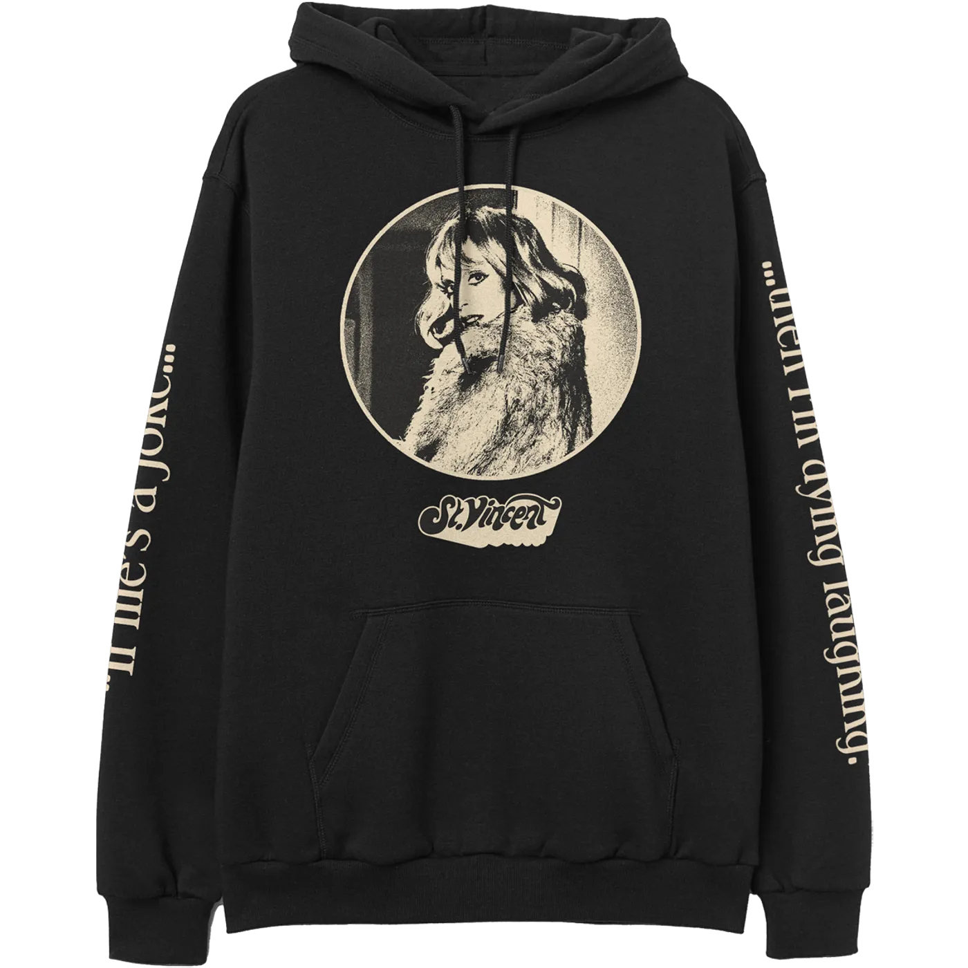 St. Vincent - Daddy's Home Black Pullover