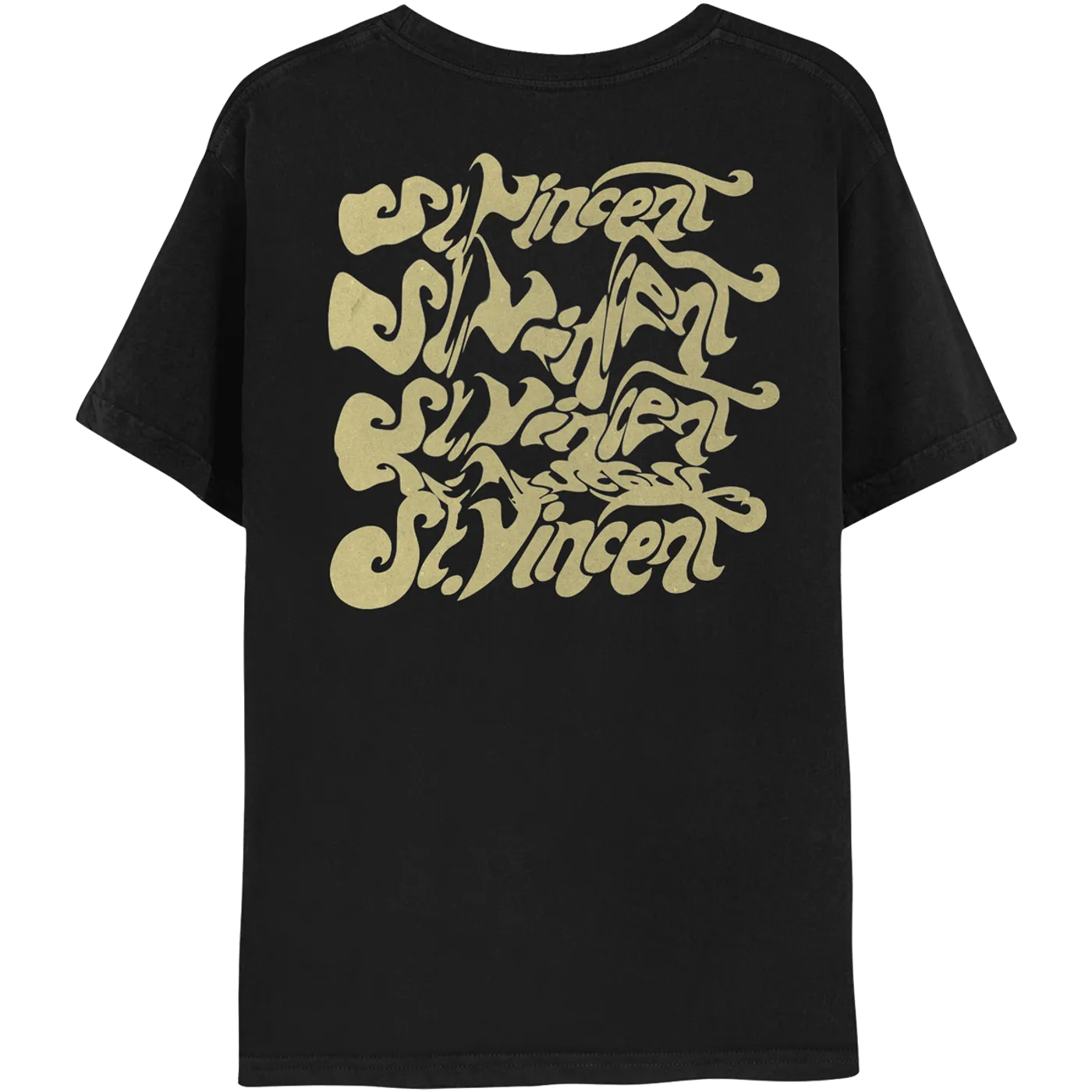 St. Vincent - Daddy's Home STV Logo Black T-Shirt