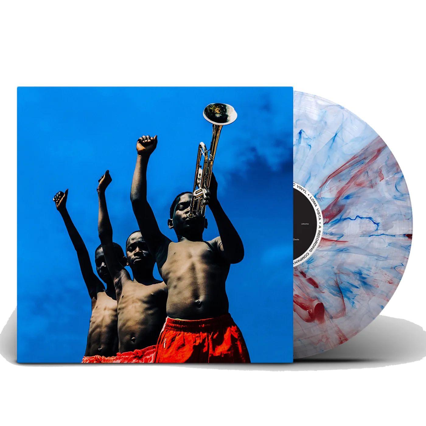 Common - A Beautiful Revolution Pt 1 Red/Blue Swirl Vinyl