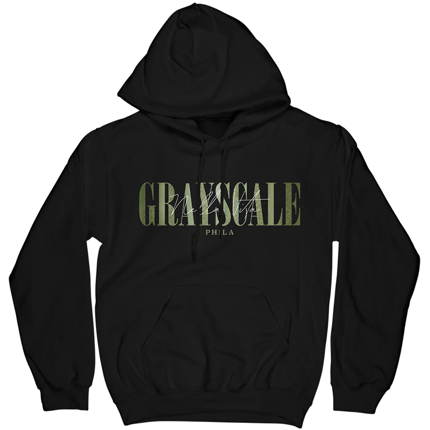 Grayscale Embroidered Nella Vita Sweatshirt
