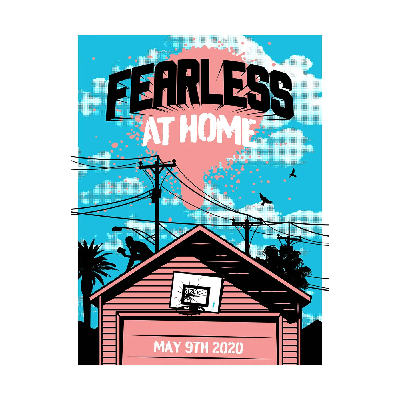 Fearless Records Fearless at Home Poster