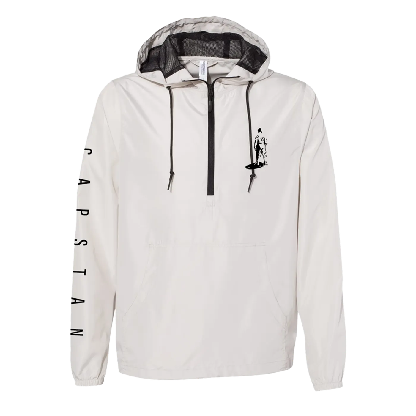 Capstan "Separate Circle" White Windbreaker