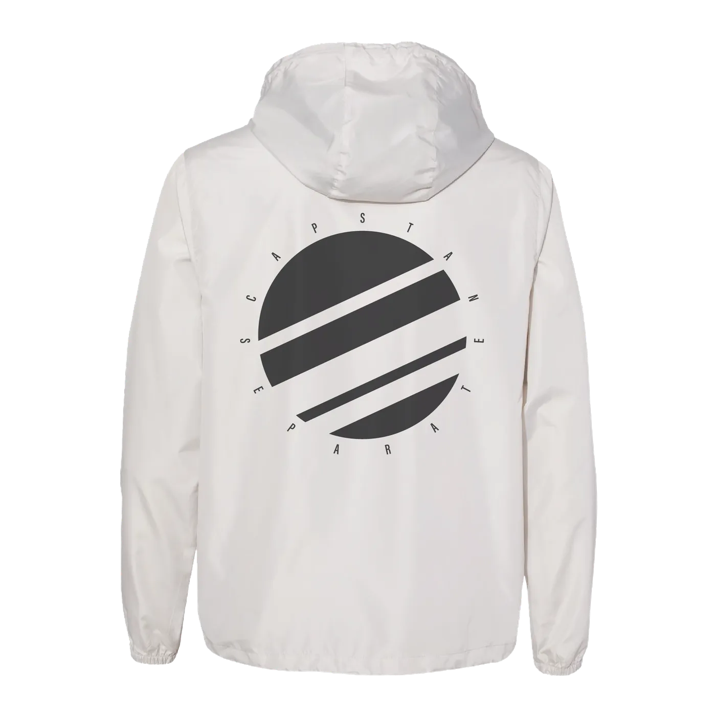 Capstan "Separate Circle" White Windbreaker