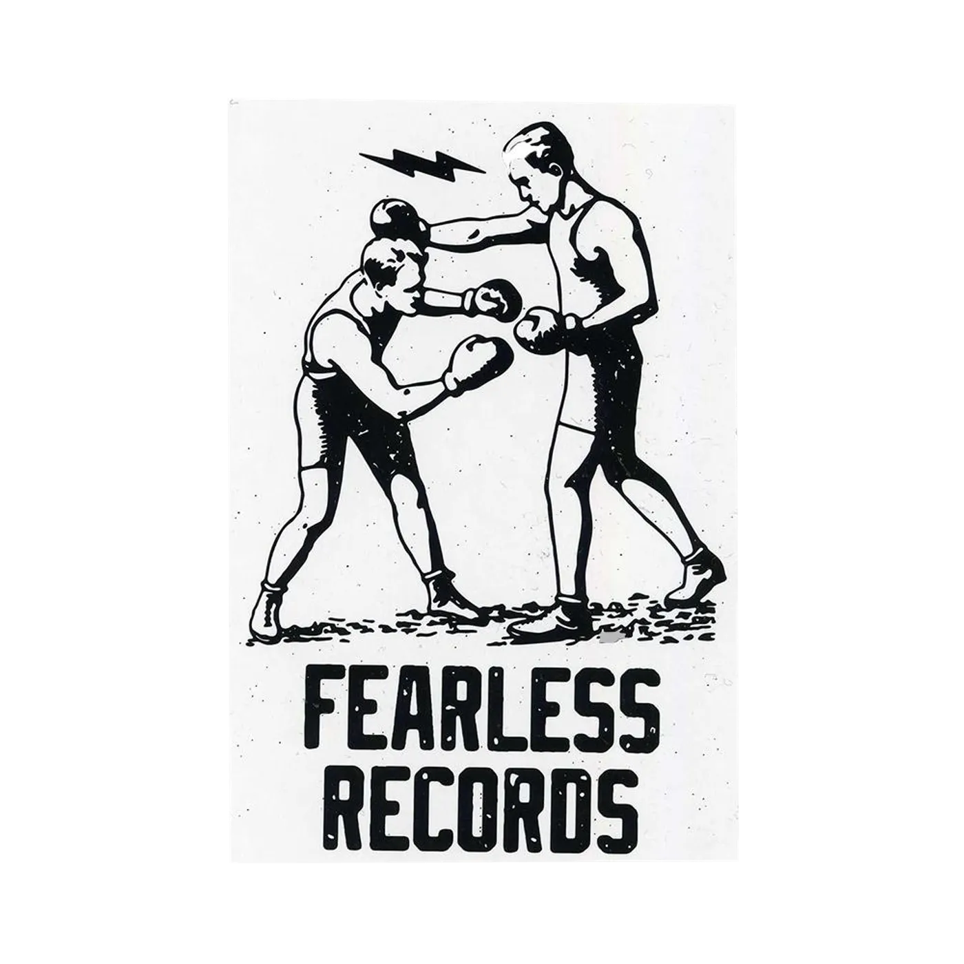 Fearless Records Fearless Boxing Sticker