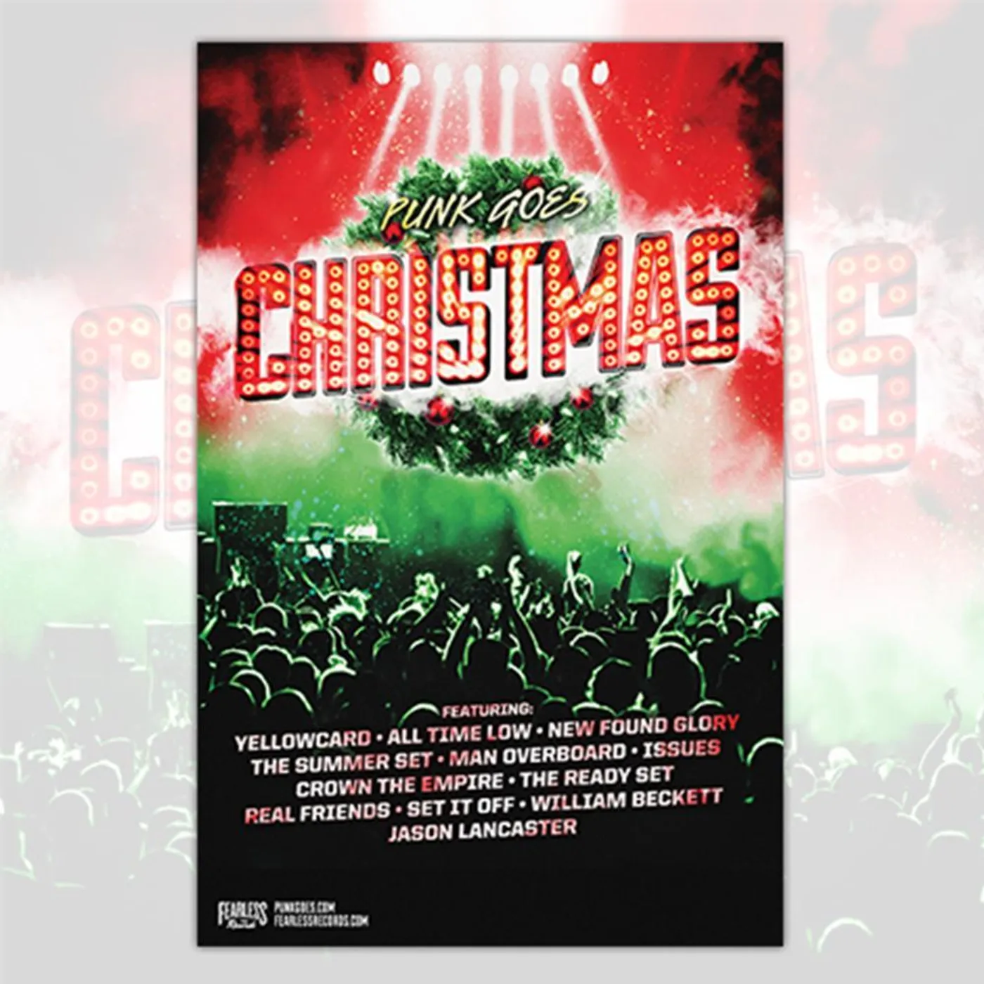 Fearless Records Punk Goes Christmas Poster