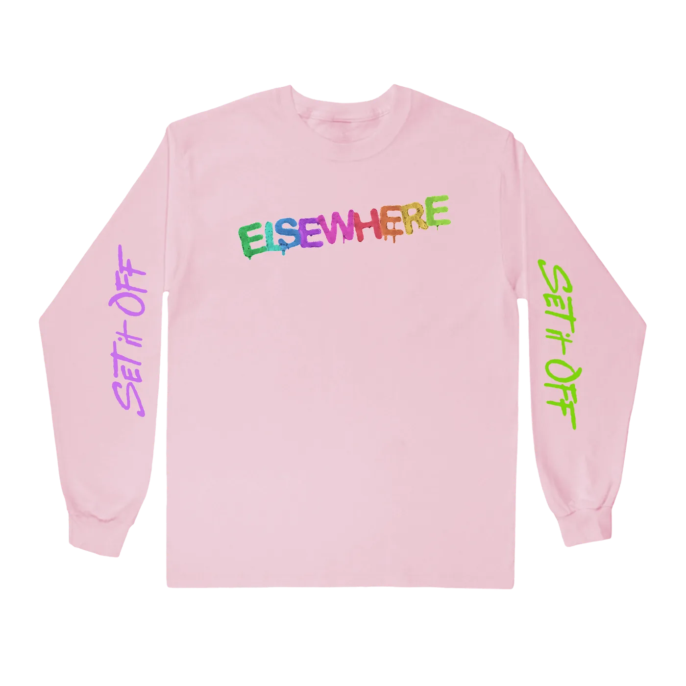 Set It Off "Elsewhere Letters" Long Sleeve T-Shirt