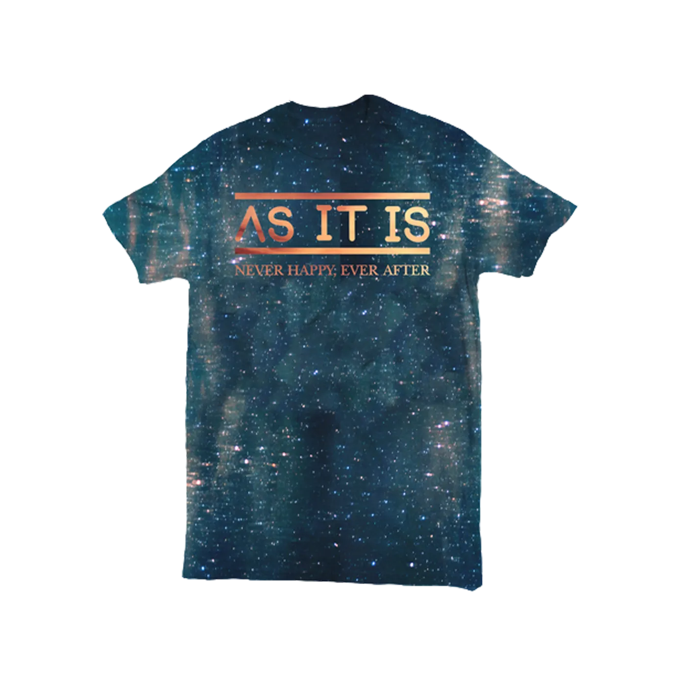 AS IT IS Never Happy, Ever After Sublimation Tee
