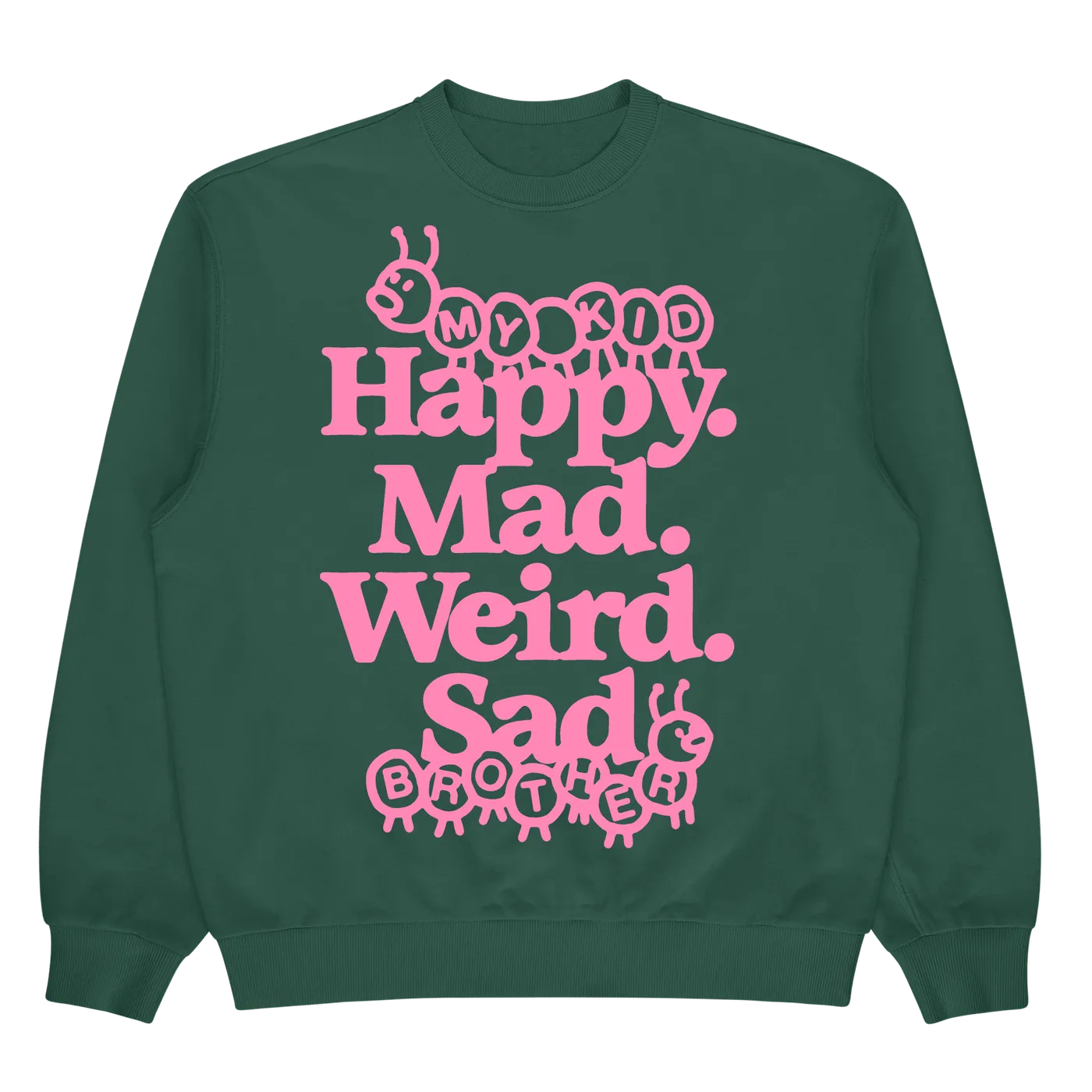 My Kid Brother "H.M.W.S Caterpillar" Crewneck Sweatshirt
