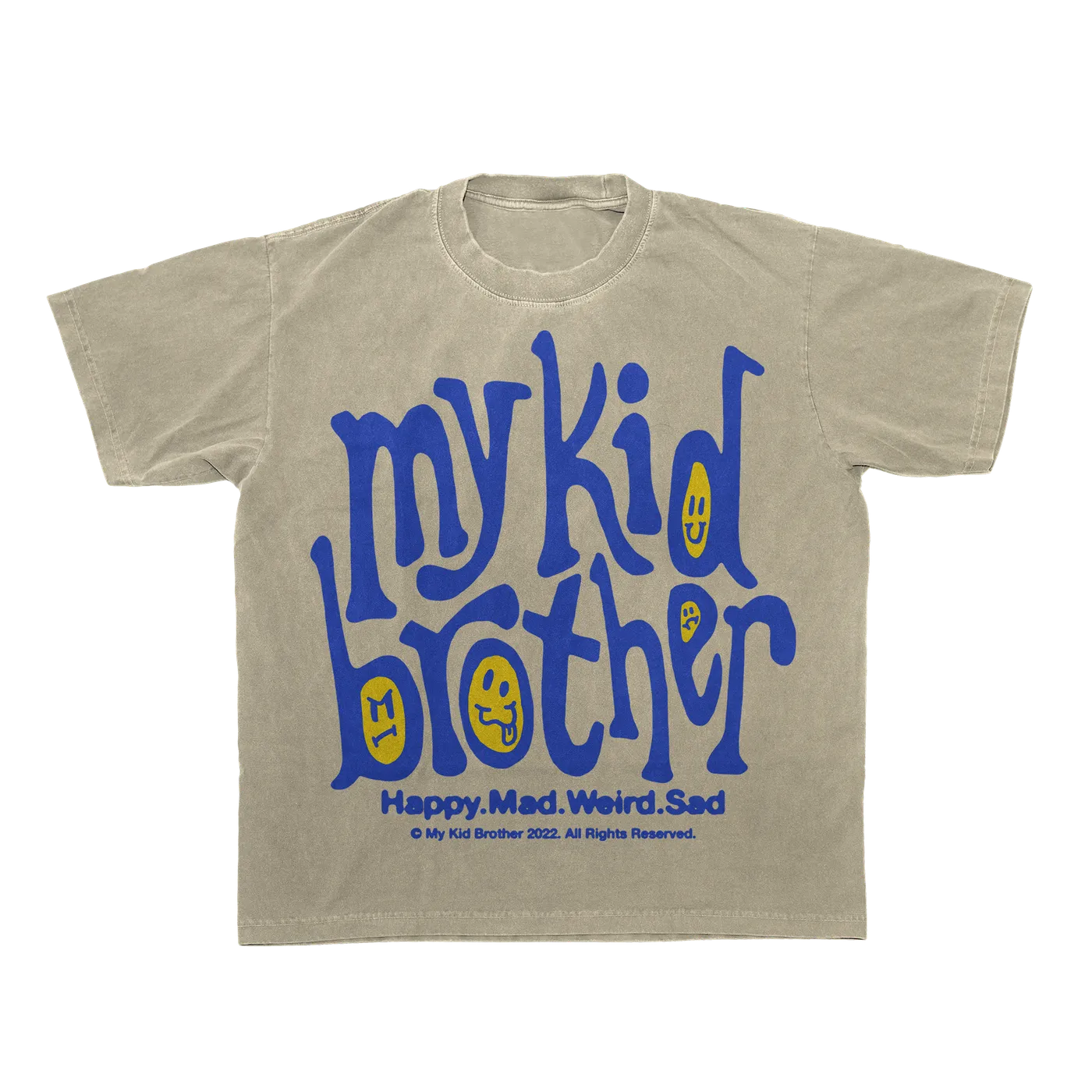 My Kid Brother "Logo Faces"T-Shirt