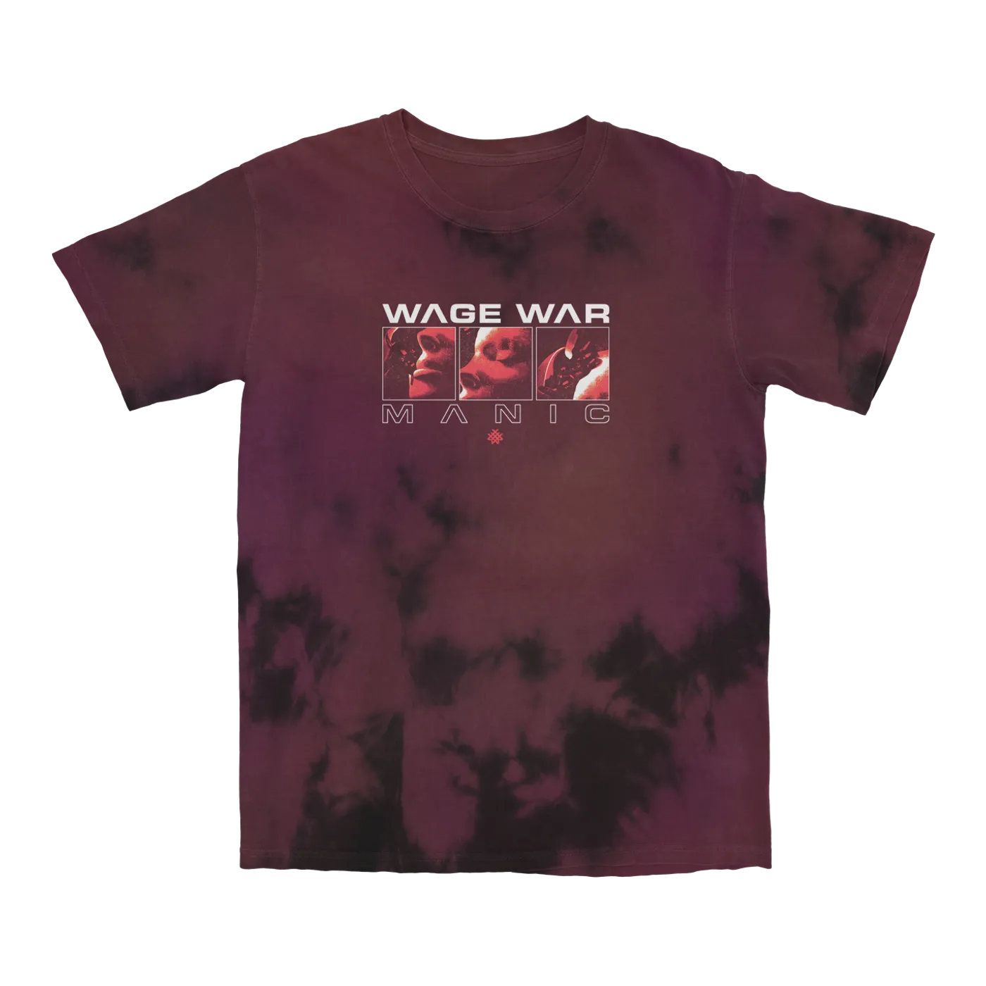 Wage War "Manic Trio" Tie Dye T-Shirt