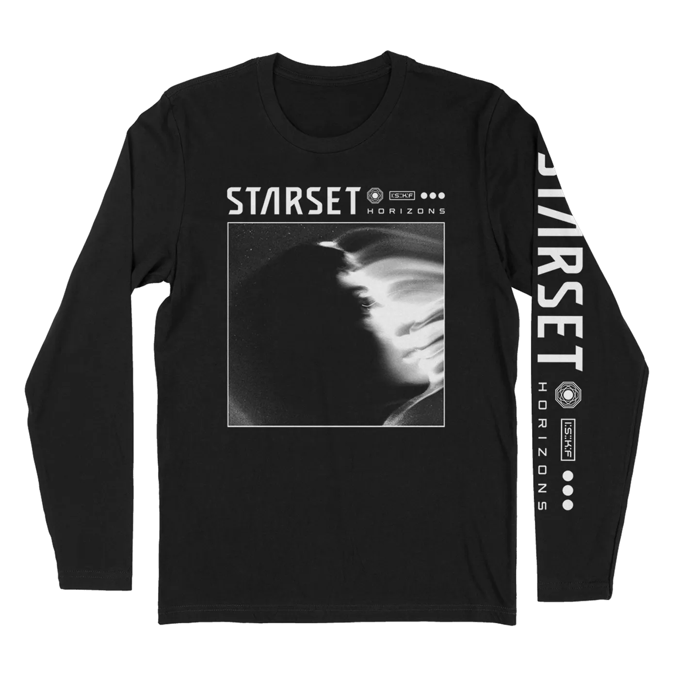 STARSET "Grayscale Horizons" Long Sleeve T-Shirt