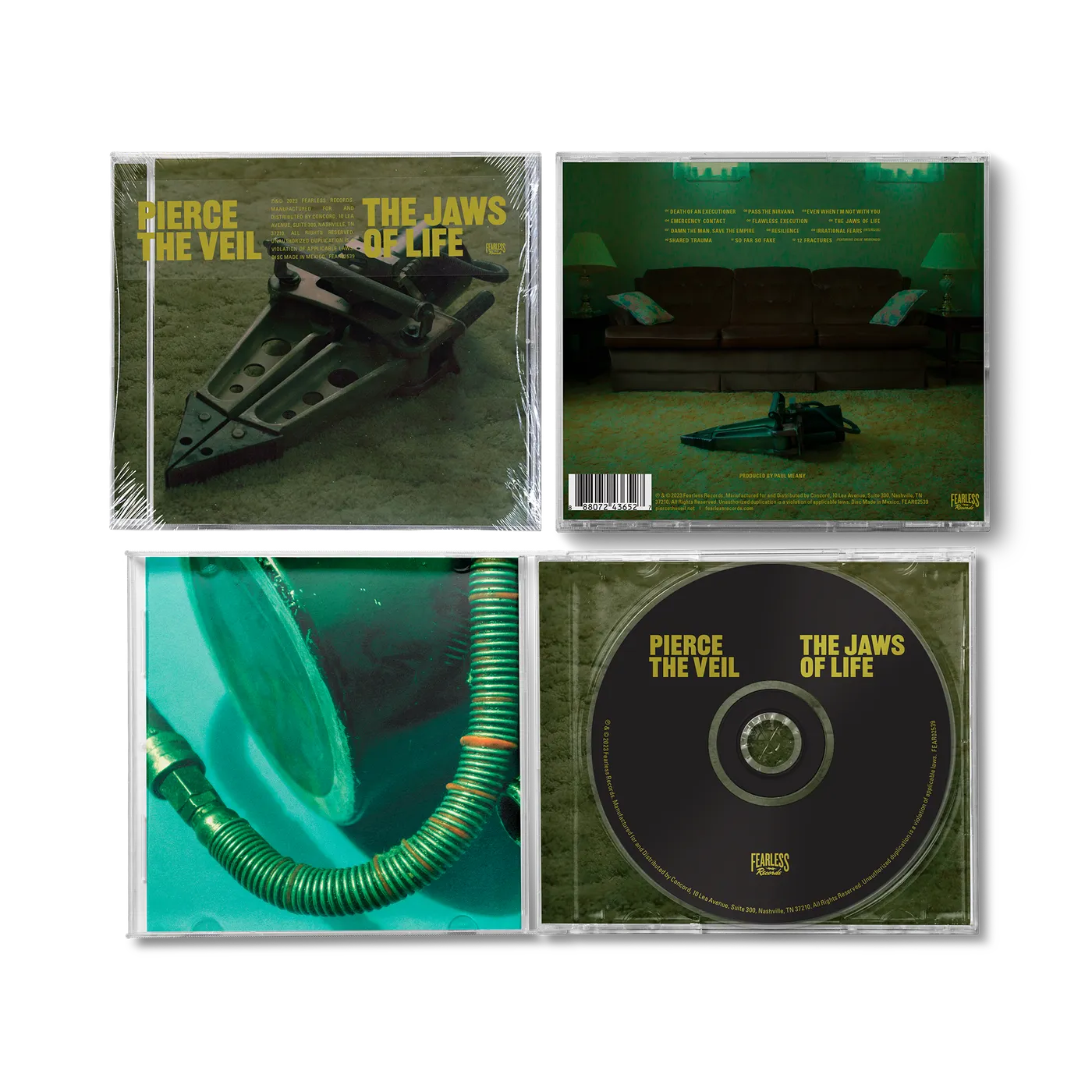 Pierce The Veil "The Jaws Of Life" CD