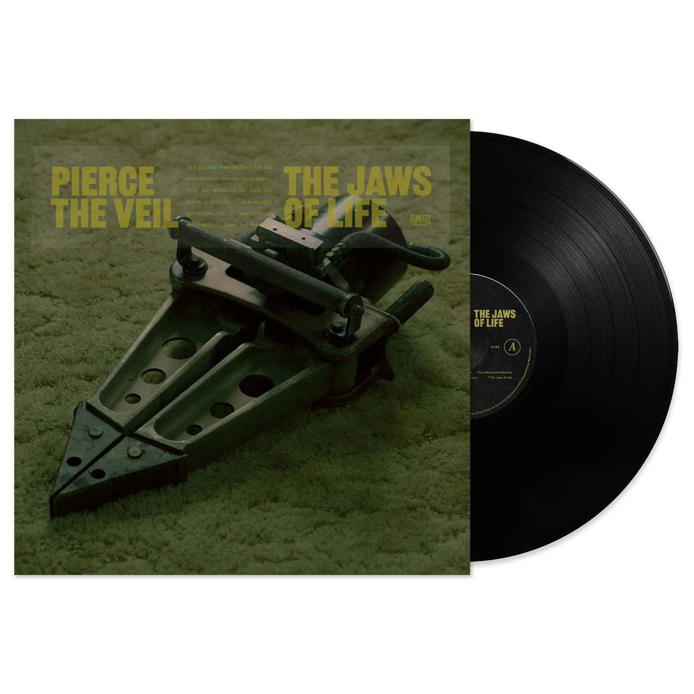 Pierce The Veil "The Jaws Of Life" Black Vinyl