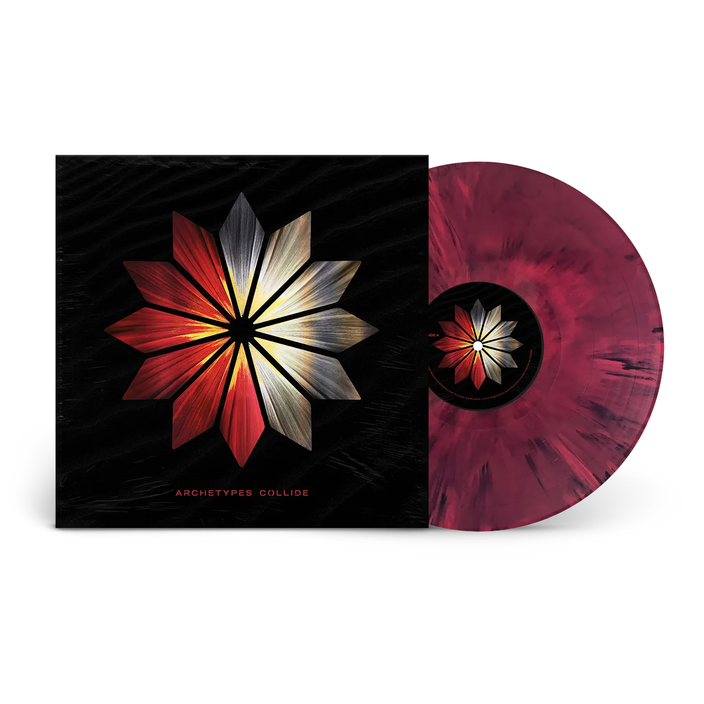 "Archetypes Collide" Magenta Marble Vinyl