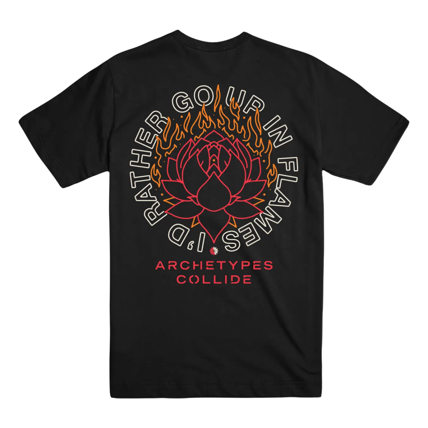 Archetypes Collide "Lotus Flame" T-Shirt