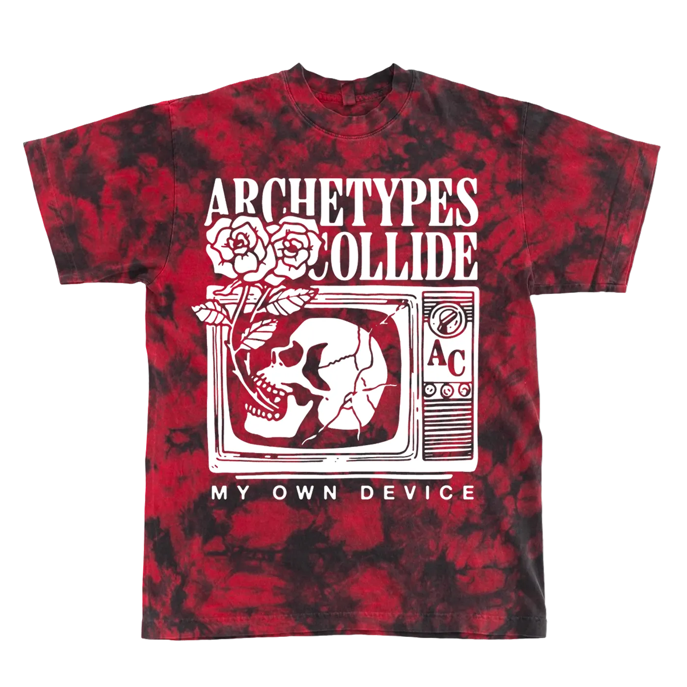 Archetypes Collide "My Own Device" Tie Dye T-Shirt